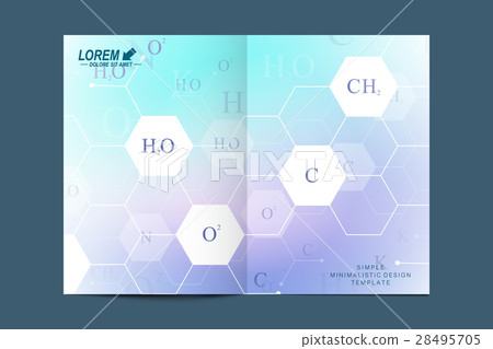 Modern vector template for brochure, Leaflet flyer 28495705