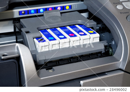 Ink cartridges in printer 28496002