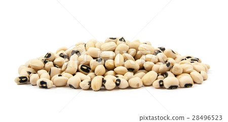 black eyed peas beans  isolated 28496523