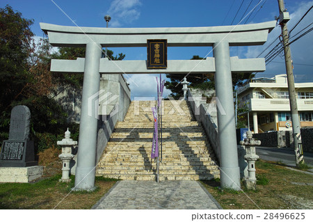 Miyakojima Miyako Shrine entrance 28496625