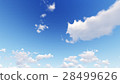 Blue sky with cloud 28499626