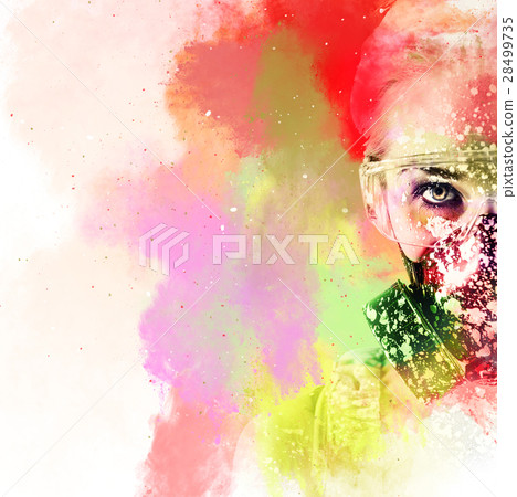 Female construction worker 28499735