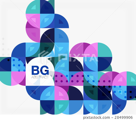Modern geometrical abstract background 28499906