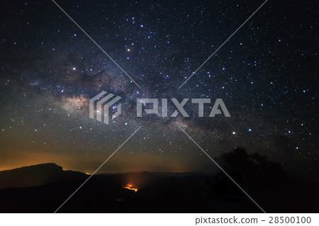 Milky Way Galaxy at Doi inthanon Chiang mai Milky Way Galaxy at Doi inthanon Chiang mai 28500100