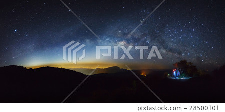 Milky Way Galaxy at Doi inthanon Chiang mai Milky Way Galaxy at Doi inthanon Chiang mai 28500101