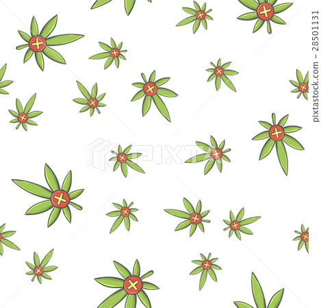 Seamless Texture Medical Marijuana One 28501131