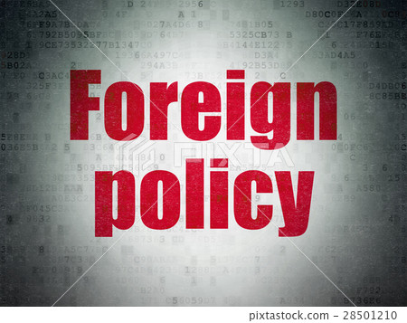 Politics concept: Foreign Policy on Digital Data 28501210