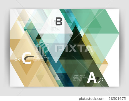 Print template modern elegant background triangle Print template modern elegant background triangle 28501675