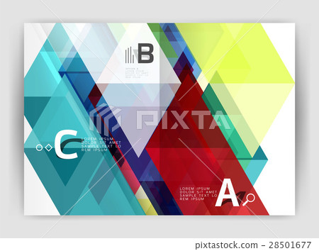 Print template modern elegant background triangle Print template modern elegant background triangle 28501677