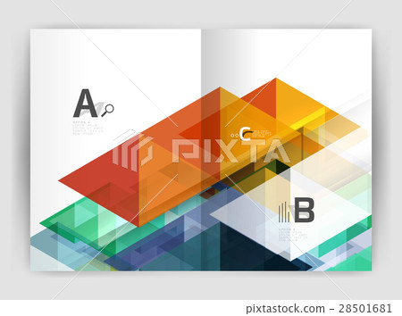 Print template modern elegant background triangle Print template modern elegant background triangle 28501681