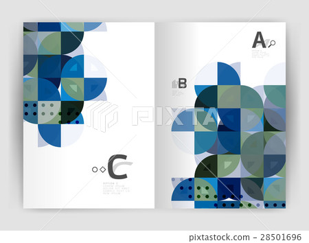 Print template modern elegant background triangle 28501696