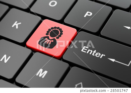 Law concept: Judge on computer keyboard background Law concept: Judge on computer keyboard background 28501747
