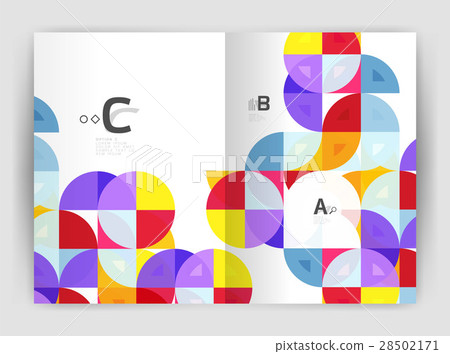 Print template modern elegant background triangle 28502171