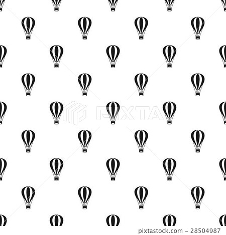 Air balloon pattern, simple style 28504987