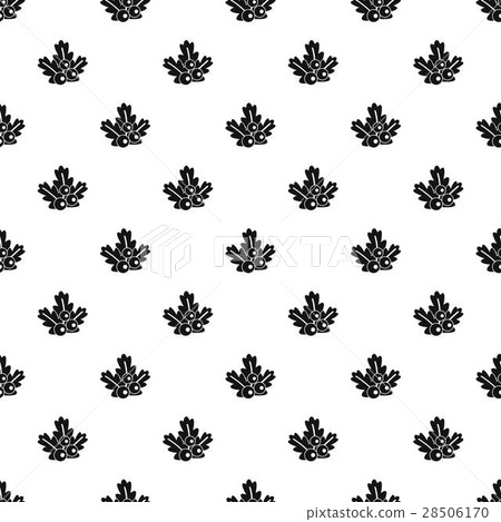 Christmas branch pattern, simple style 28506170