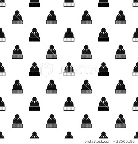 Knitted hat pattern, simple style 28506196