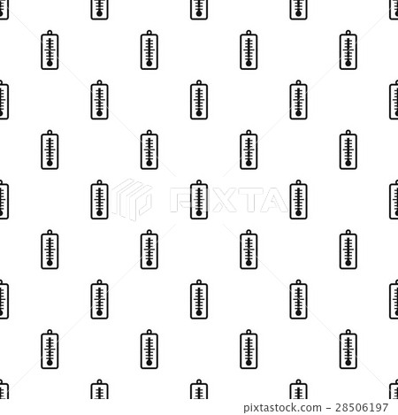 Thermometer pattern, simple style 28506197