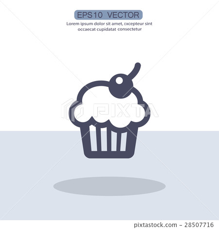 Pictograph of cake - Stock Illustration [28507716] - PIXTA