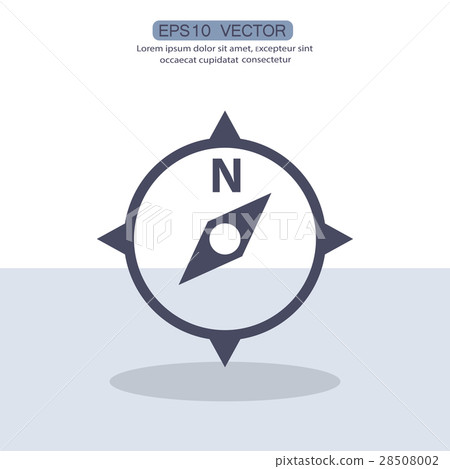 Pictograph of compass 28508002