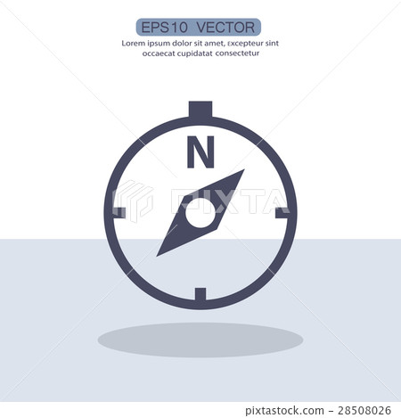 Pictograph of compass Pictograph of compass 28508026