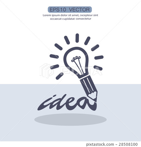 Pictograph of light bulb 28508100