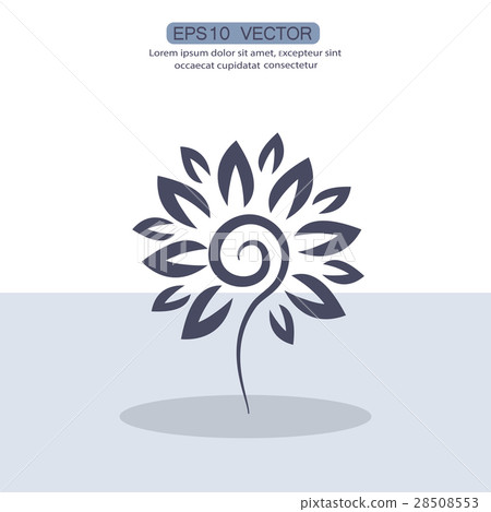 Pictograph of flower Pictograph of flower 28508553