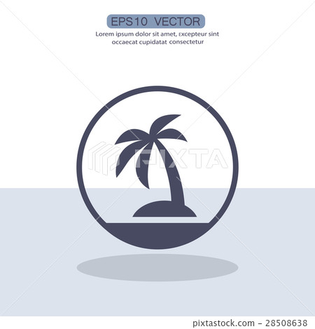 Pictograph of island 28508638