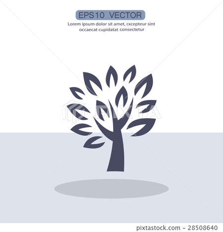Pictograph of tree 28508640