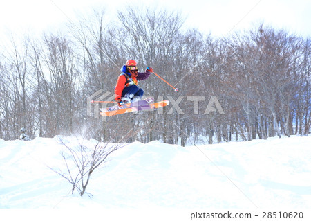 Powder skiing Powder skiing 28510620