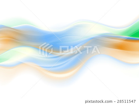 Abstract colorful smooth blurred waves background 28511547