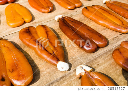 Sunfish exposed on a wooden board Sunfish exposed on a wooden board 28512327