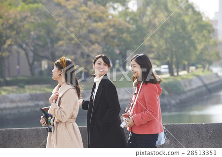 旅遊婦女廣島和平紀念公園 28513351