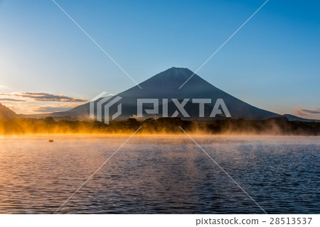 富士山晨霧 28513537