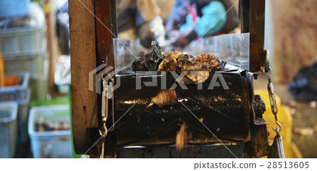 Hiroshima Marine Processing Factory Oyster Work Hiroshima Marine Processing Factory Oyster Work 28513605