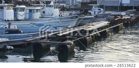 Hiroshima port fishing boat 28513622