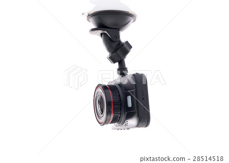 Car camera video recorder isolated 28514518