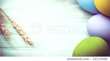 Happy Easter day, bunny and egg 28514996