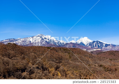 從Yatsugatake Takahara Ohashi的Yatsugatake視圖 28515383