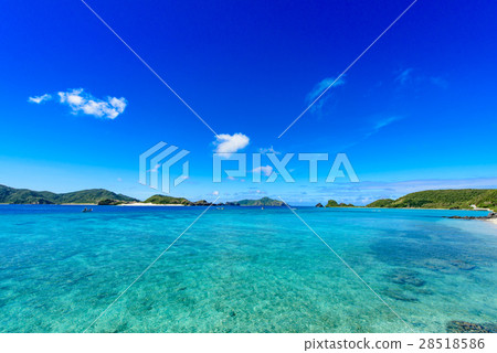 Okinawa Prefecture Kerama islands Sea of Zamami Island 28518586