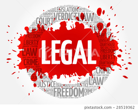 Legal word cloud 28519362