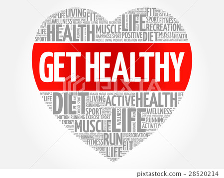 Get Healthy heart word cloud Get Healthy heart word cloud 28520214