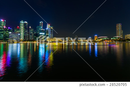 Singapore city skyline 28520705