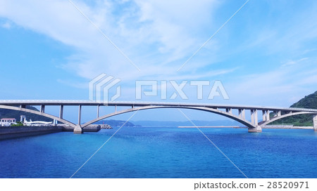 沖繩島Akajima和Aki橋樑國家公園捕魚港口 沖繩島Akajima和Aki橋樑國家公園捕魚港口 28520971