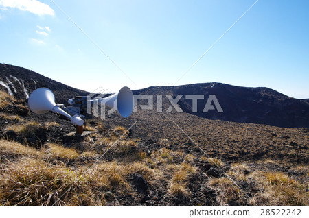 三原山(伊豆大島)山頂上的中央火山口 三原山(伊豆大島)山頂上的中央火山口 28522242