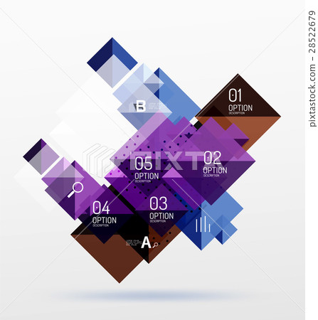 Vector square abstract background Vector square abstract background 28522679