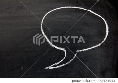 blank bubble speech as comic dialog  28523953