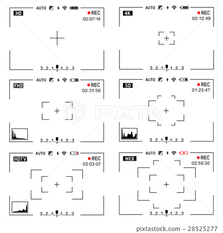 camera viewfinder transparent background 28525277