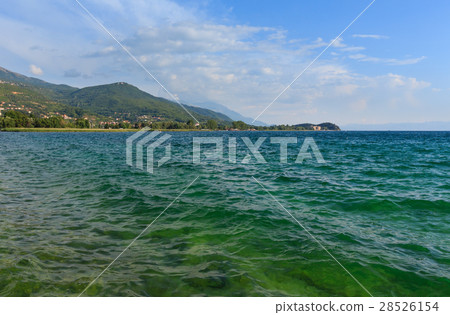 Lake Ohrid summer view. 28526154