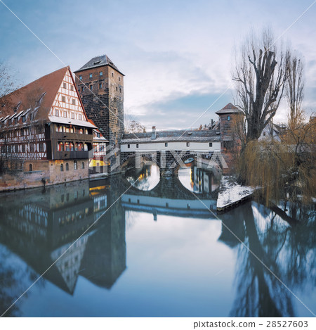 Medieval city Nuremberg, Germany 28527603
