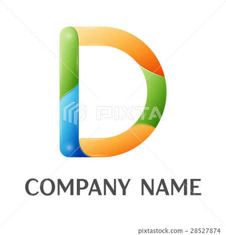 D letter colorful logo D letter colorful logo 28527874